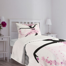 Woman Dancing Latino Bedspread Set