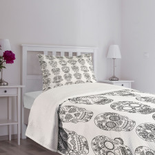 Day of Dead Bedspread Set