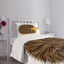 Cartoon Animal Smile Bedspread Set