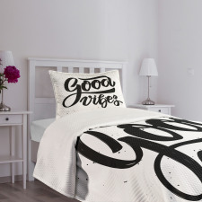 Modern Hand Drawn Bedspread Set