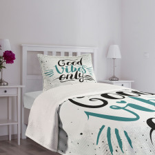 Calligraphy Bedspread Set