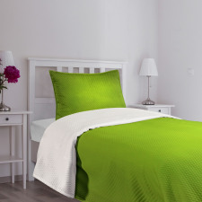 Abstract Green Blur Eco Bedspread Set