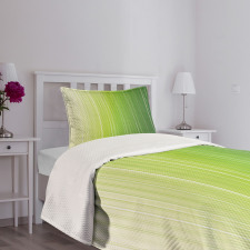 Ombre Color Stripe Digital Bedspread Set