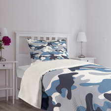 Soft Colors Design Bedspread Set