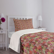 Rose Flower Surreal Bedspread Set