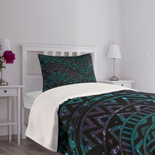 Space Themed Arrows Bedspread Set