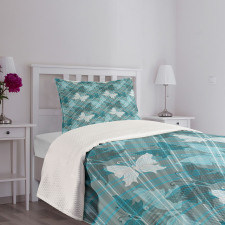 Butterfly Spring Season Bedspread Set