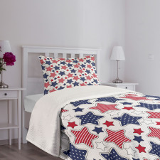 Star with Flags Bedspread Set