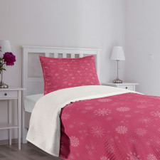 Gentle Snow Feminine Bedspread Set