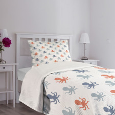 Nautical Silhouettes Bedspread Set