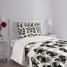 Wildlife in Sea Cartoon Bedspread Set