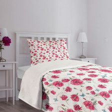 Poppy Flora Blossoms Bedspread Set
