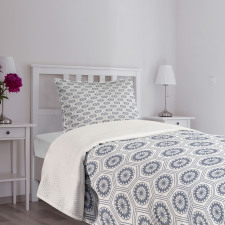 Kikko Pattern Asian Bedspread Set