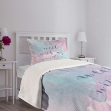 Aquarelle Bedspread Set