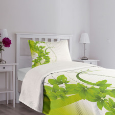 Blooming Fantasy Flora Bedspread Set