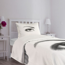 3D Style Retro Dotted Bedspread Set