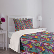 Geometric African Bedspread Set