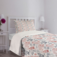 Popular English Bedspread Set