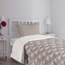 Tree Leaves Wildlife Bedspread Set