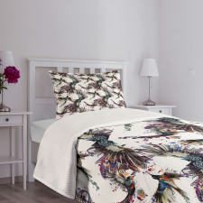 Lilly with Birds Bedspread Set