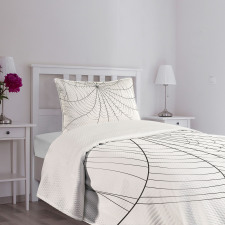 Monochrome Cobweb Bedspread Set