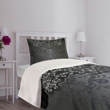 Vintage Damask Bedspread Set