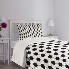 Abstract Ball Pattern Bedspread Set