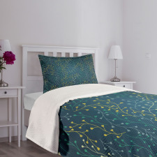 Little Buds on Branches Bedspread Set