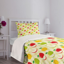 Retro Country Kitchen Bedspread Set