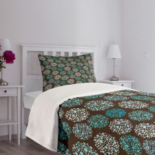 Dots and Circles Bedspread Set