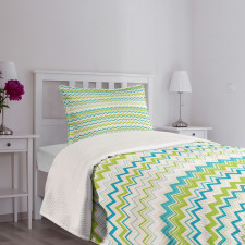 Chevron Order Design Bedspread Set