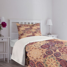 Ornate Ceramic Tiles Bedspread Set