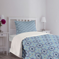 Diagonal Classic Lines Bedspread Set