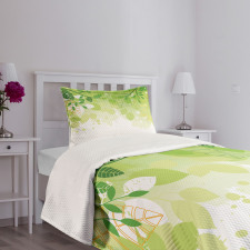 Leaves Fantasy Flora Bedspread Set