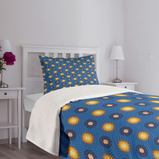 Astronomic Ornaments Bedspread Set