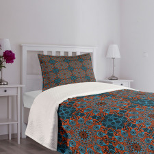 Chinese Lace Motif Bedspread Set