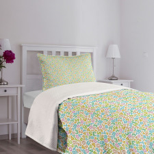 Numeral Composition Bedspread Set