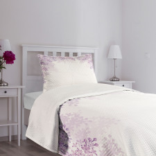 Lilac Blossoms Spring Bedspread Set
