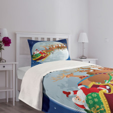 Christmas Night Bedspread Set