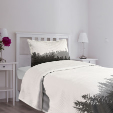 Abstract Wild Spruces Bedspread Set