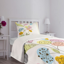 Composition Gentle Nature Bedspread Set