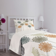 Meadow in Summer Season Bedspread Set