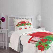 Hanging Stockings Bedspread Set