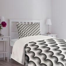 Wavy Stripes Bedspread Set