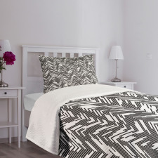 Chaotic Chevron Bedspread Set