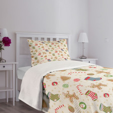 Traditional Sweets Bedspread Set