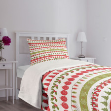 December Holiday Bedspread Set