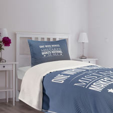 Value of Mistakes Bedspread Set