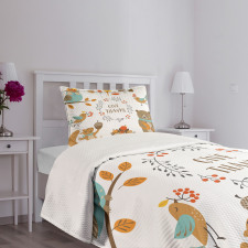 Cartoon Festival Bedspread Set