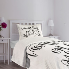 Mythical Saying Bedspread Set